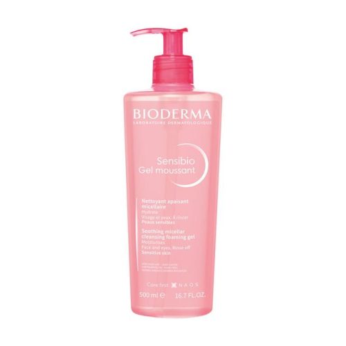 BIODERMA, BIODERMA Sensibio Gel moussant - mildes Mizellenreinigungsgel für empfindliche Haut, beruhigend Reinigungsgel 500 ml