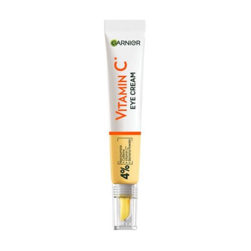 Garnier, Garnier - SkinActive Vitamin C Glow Booster Anti-Müdigkeits Augencreme mit 4% Niacinamid + Koffein + Vitamin C + Bananenpuder,  VitaminCBrightEyeCream, 15 ml