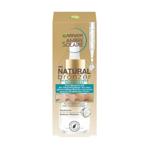 Garnier, Garnier Ambre Solaire Natural Bronzer ? Selbstbräunungs-Konzentrat Selbstbräuner 30 ml