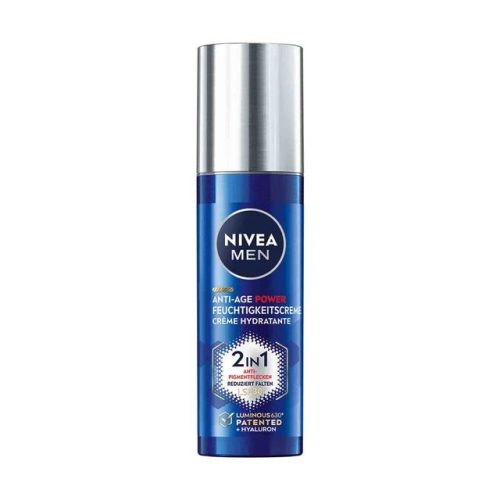 NIVEA MEN, NIVEA MEN Anti-Age Hyaluron 2in1 Power Moisturizier Gesichtscreme 50 ml