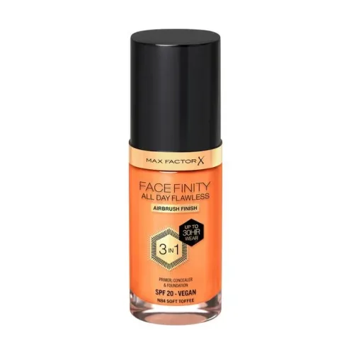 MAX FACTOR, Max Factor Facefinity All Day Flawless Flüssige Foundation 30 ml Nr. 84. Soft toffee