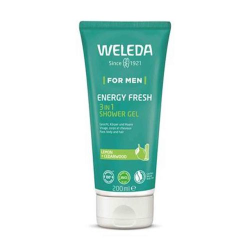 Weleda, WELEDA FOR MEN Energy Fresh Shower Gel 3in1 200 ml