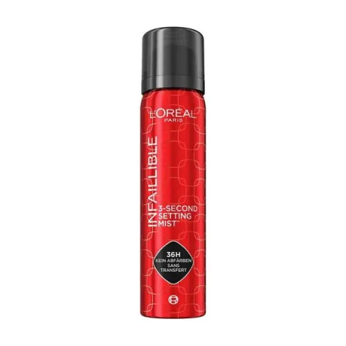 L'ORÉAL, L'OREAL - Infaillible: 3-Second Setting Mist, Setting Spray, 75 ml