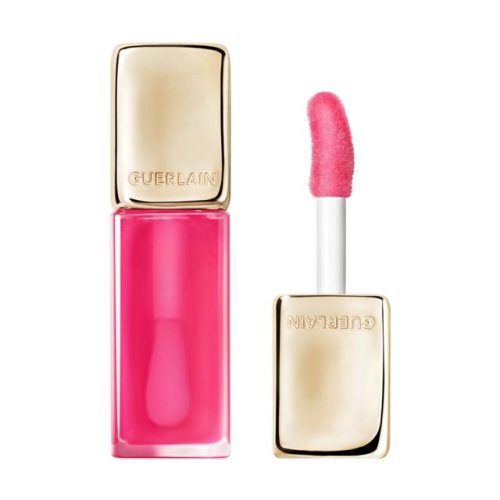 Guerlain, Guerlain - KissKiss Bee Glow Oil 92% natural-origin honey tint lip oil, Kk Bee Glow Oil, 9.5  ml,  POP ROSE GLOW