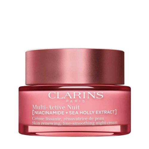Clarins, Clarins - Multi-Active Crème Nuit Toutes peaux - Glättende, hauterneuernde Nachtcreme für das Gesicht für jeden Hauttyp, 50 ml