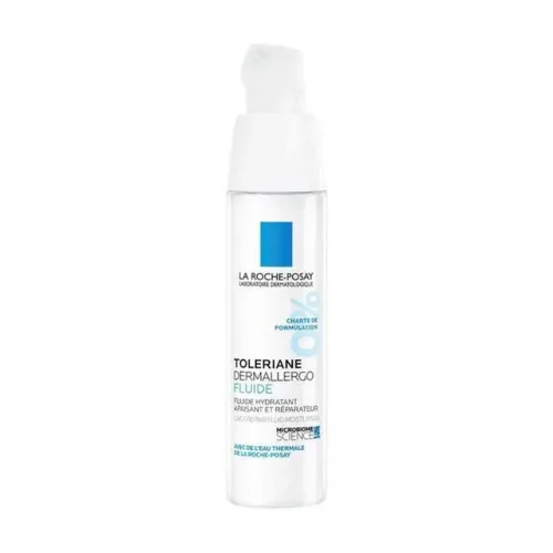 La Roche Posay - Toleriane Dermallergo Fluid - Beruhigendes Reparierendes Feuchtigkeitsfluid, Tolériane Ultra Dermallergo Fluid, 40 ml