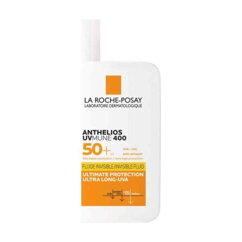 La Roche Posay - Anthelios Transparent Fluide UV Mune 50+, Fluide invisible uv mune 50+, 50 ml