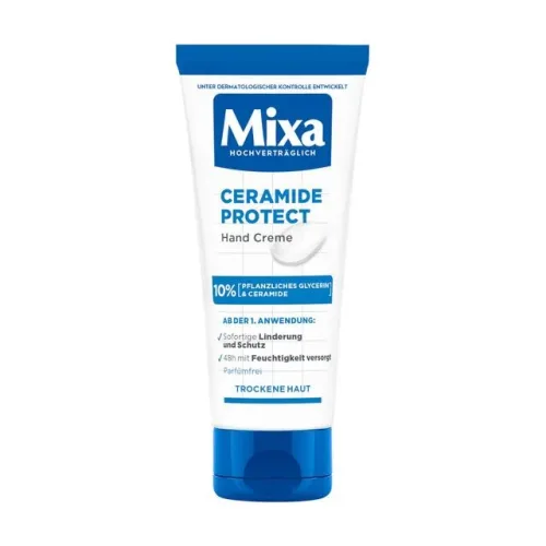 Mixa, Mixa - Hautstärkende Handcreme, Ceramide Deep Moisture, 100  ml