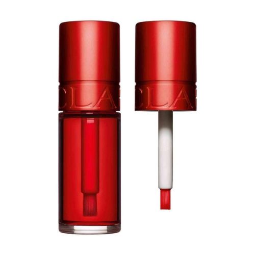 Clarins - Water Lip Stain - Feinflüssige Lippenessenz mit intensiver Farbe, 7 ml,  red water