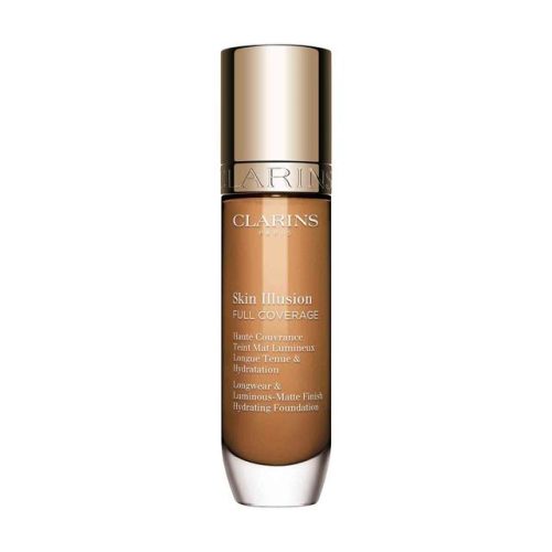 Clarins - Skin Illusion Full Coverage - Foundation mit hoher Deckkraft & mattem Finish für das Gesicht, 30 ml