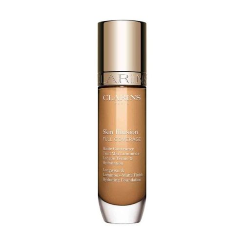Clarins - Skin Illusion Full Coverage - Foundation mit hoher Deckkraft & mattem Finish für das Gesicht, 30 ml, .W