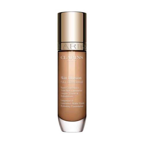 Clarins - Skin Illusion Full Coverage - Foundation mit hoher Deckkraft & mattem Finish für das Gesicht, 30 ml