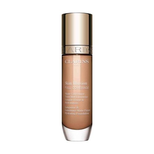 Clarins - Skin Illusion Full Coverage - Foundation mit hoher Deckkraft & mattem Finish für das Gesicht, 30 ml