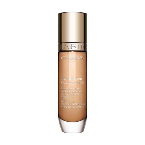 Clarins - Skin Illusion Full Coverage - Foundation mit hoher Deckkraft & mattem Finish für das Gesicht, 30 ml, W