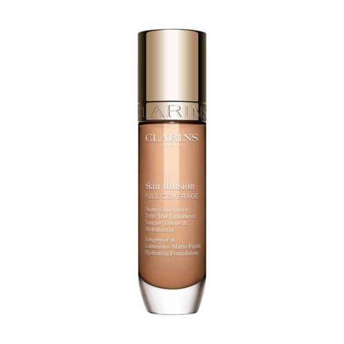 Clarins - Skin Illusion Full Coverage - Foundation mit hoher Deckkraft & mattem Finish für das Gesicht, 30 ml