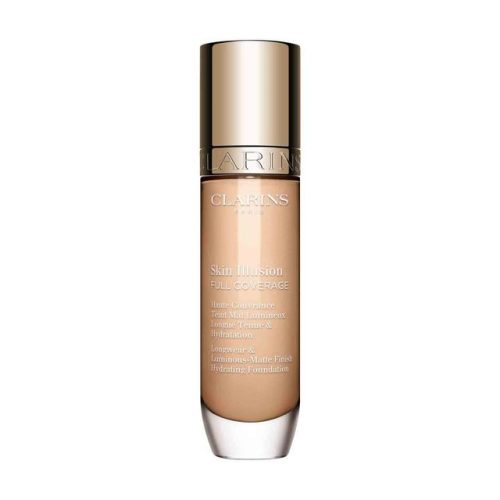 Clarins - Skin Illusion Full Coverage - Foundation mit hoher Deckkraft & mattem Finish für das Gesicht, 30 ml