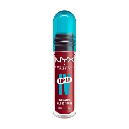 NYX-PROFESSIONAL-MAKEUP, NYX-PROFESSIONAL-MAKEUP - Lip IV Hydrating Lip Gloss Stain, 5 ml, Blush Rush