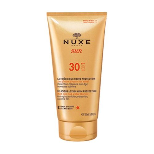 Nuxe, NUXE Sun Sonnenmilch Gesicht und Körper LSF 30 Sonnenschutz 150 ml