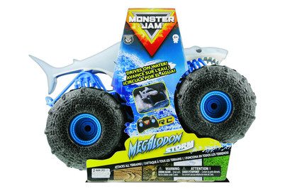 undefined, Monster Jam Official Megalodon STORM All-Terrain RC Truck