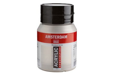 Amsterdam, Acrylfarbe Amsterdam 500ml 17728002 silber