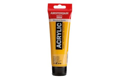 Amsterdam, Acrylfarbe Amsterdam 120ml 17092702 azogelb dunkel