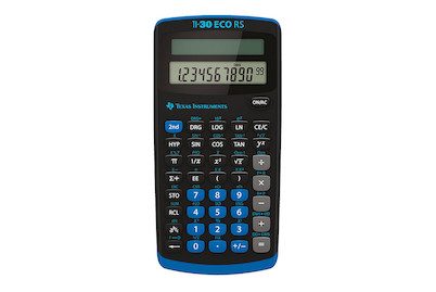 Texas Instruments, TEXAS INSTRUMENTS Rechner Schule TI-30 eco RS RS
