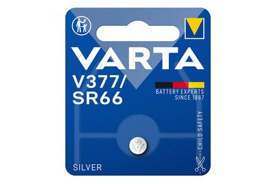 VARTA, VARTA Knopfzelle 377101401 V377/SR66, 1 St&uuml;ck