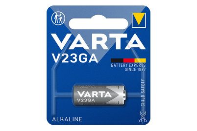 VARTA, Varta ALKALINE Special V23GA Bli 1 Spezial-Batterie 23 A Alkali-Mangan 12 V 50 mAh 1 St.