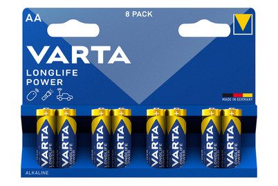 VARTA, VARTA Batterien LONGLIFE Power AA 8 Stück