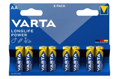 VARTA, VARTA Batterien LONGLIFE Power AA 8 Stück