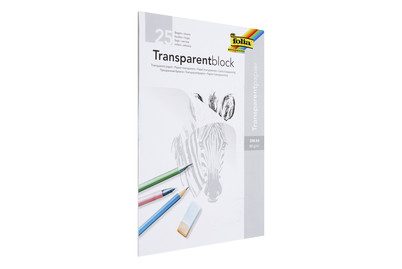 Folia, FOLIA Transparentpapier A4 03.8000.25 80/85g 25 Blatt