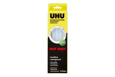 UHU, UHU Hot Melt Stick 47865 200g, 10 St&uuml;ck