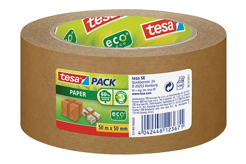tesa, TESA Verpackungsband Eco 50mmx50m 571800000 braun
