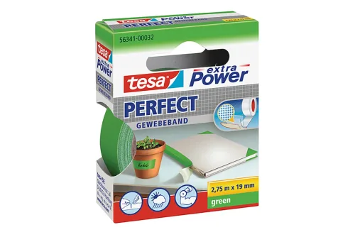 tesa, TESA Extra Power Perfect 2.75mx19mm 563410003 Gewebeband. gr&uuml;n