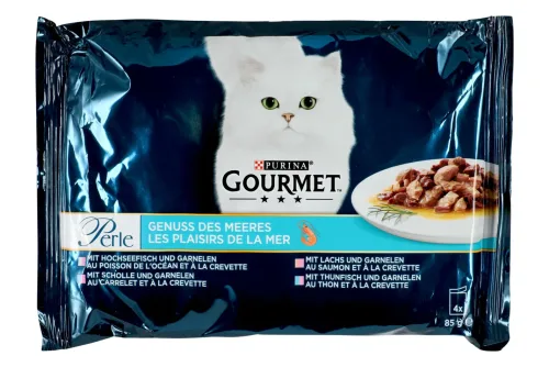 Gourmet, GOURMET Perle Genuss aus dem Meer 4x85 g