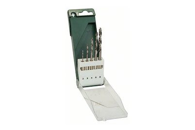 Holz-Spiralbohrer-Set 5teilig Bosch Accessories 2609255326 1/4 (6.3 mm) 1 Set