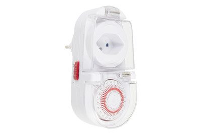 Steffen Timer Mechanisch - (Weiss/Rot)