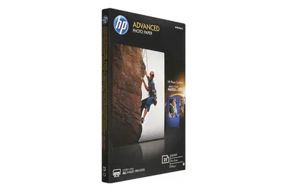 HEWLETT PACKARD, HEWLETT PACKARD - HP Advanced Glossy Photo 10x15cm Q8691A InkJet 250g, randlos 25 Blatt, 1 Stück