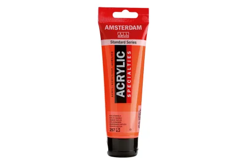 Amsterdam, Acrylfarbe Amsterdam 120ml 17092572 reflexorange