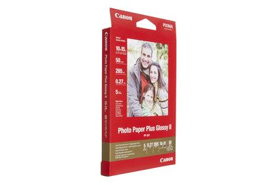 Canon, CANON Photo Paper Plus 265g 10x15cm PP2014x6 InkJet glossy II 50 Blatt