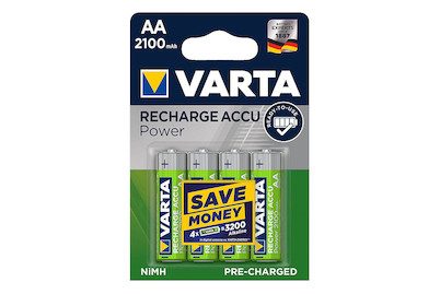 VARTA, VARTA Batterie RECHARGE ACCU Power AA 4 Stück