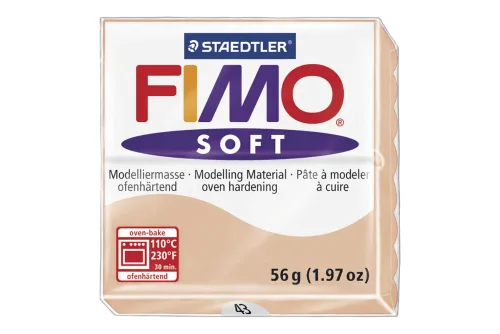 STAEDTLER, FIMO Knete Soft 57g 8020-43 beige