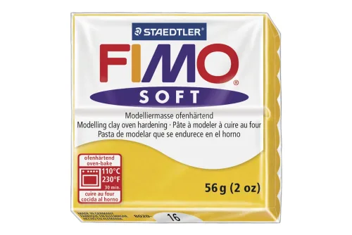 STAEDTLER, FIMO Knete Soft 57g 8020-16 gelb