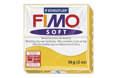 STAEDTLER, FIMO Knete Soft 57g 8020-16 gelb