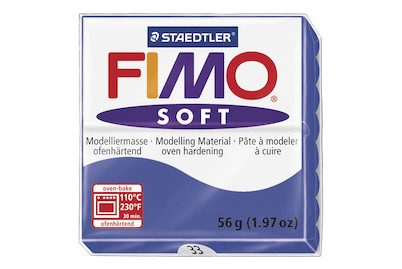 STAEDTLER, FIMO Knete Soft 57g 8020-33 blau