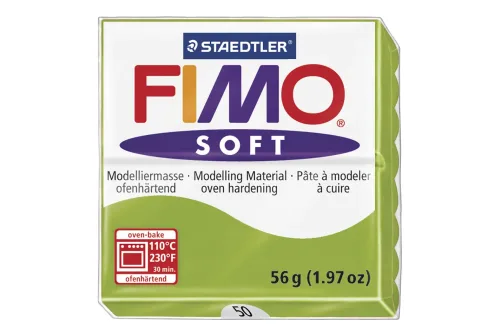 STAEDTLER, FIMO Knete Soft 57g 8020-50 gr&uuml;n