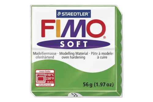 STAEDTLER, FIMO Knete Soft 57g 8020-53 gr&uuml;n