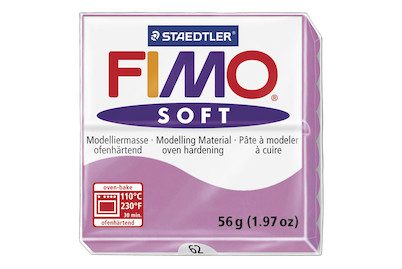 STAEDTLER, FIMO Modelliermasse soft 8020-62 lavendel 57g