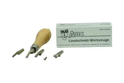 Linol+Holzschnittwerkzeug