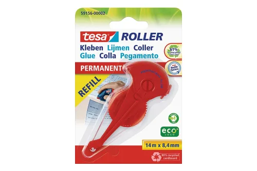 tesa, TESA Kleberoller Eco Logo 591560000 8,4mmx14m permanent